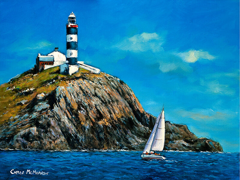 Old Head of Kinsale Lighthouse painting