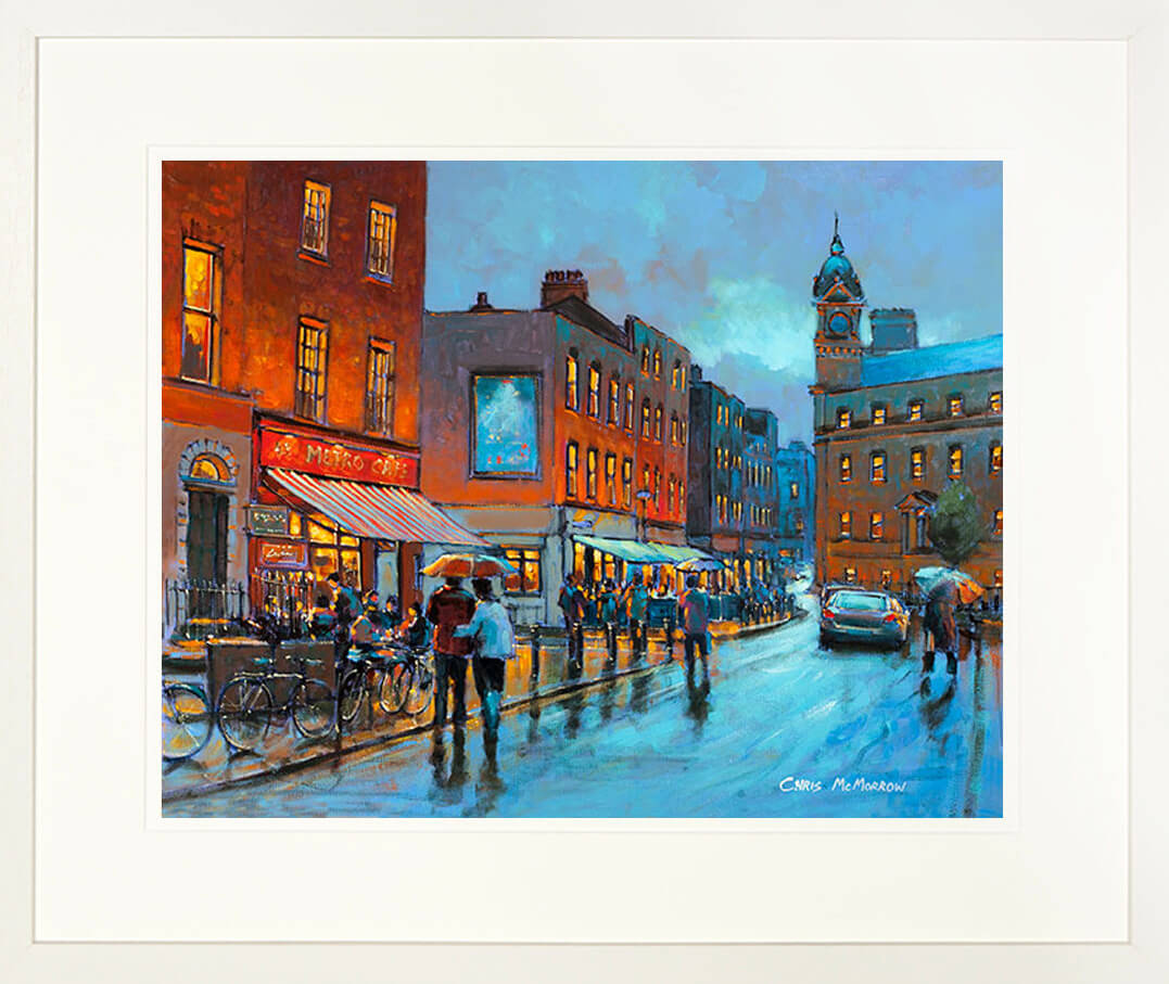 PAINTING TITLED STH WILLIAM EVENING - FRAMED print
