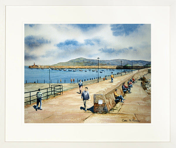 Dun Laoghaire Pier, Dublin Artwork, store Dublin Print, Ireland Artwork, Dublin Photography, Photography, Irish Landscape, Nautical, Pier