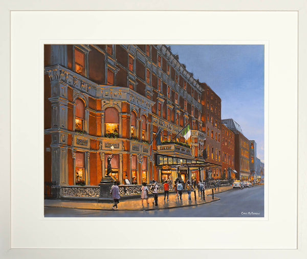 Print | Painting of the Shelbourne Hotel, Dublin - Chris McMorrow