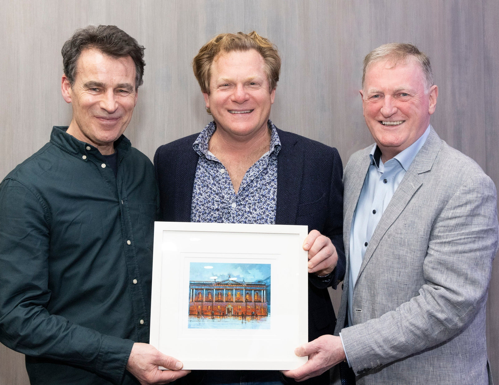 Print being presurgeon Neil Orpen by Chris McMorrow Artistented to s