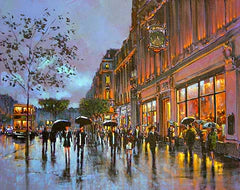 print of clerys o'connell street