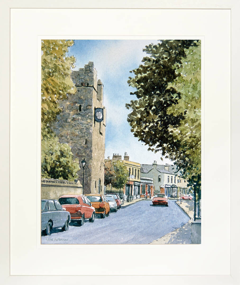 Framed print of Dalkey Castle, Dublin