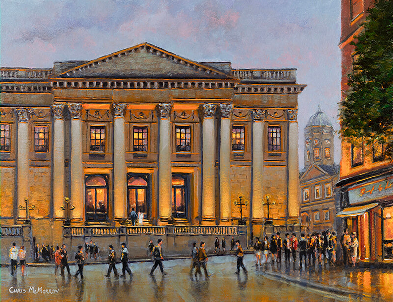 City Hall, Dame Street, Dublin print by Chris McMorrow