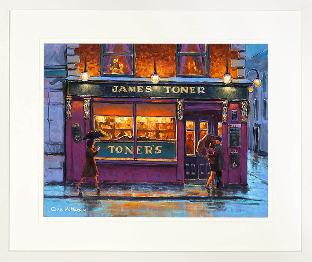 TONERS Pub, Dublin - FRAMED print