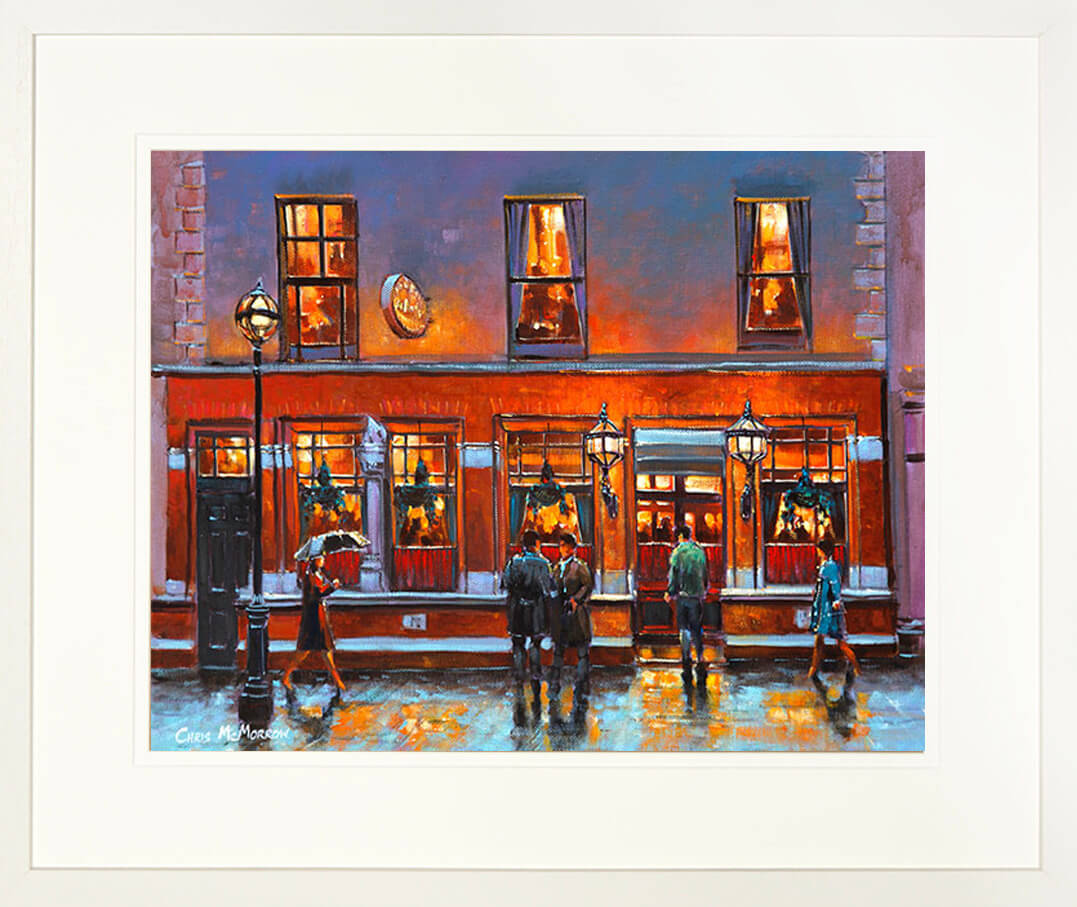 NEARYS pub, dublin - FRAMED print