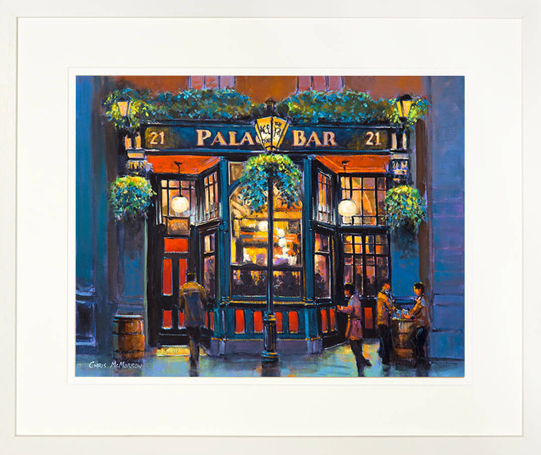THE PALACE BAr, Dublin - FRAMED print