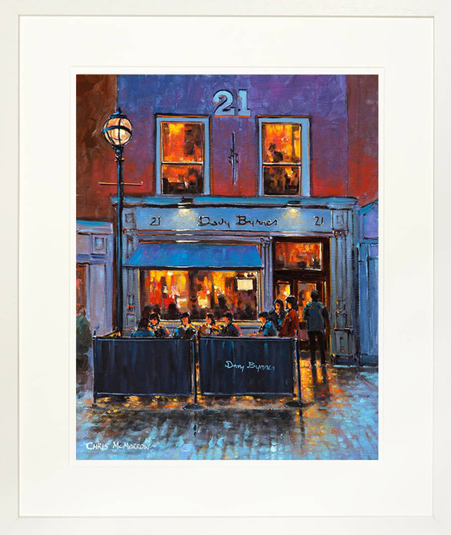 DAVY BYRNES pub, Dublin- FRAMED print