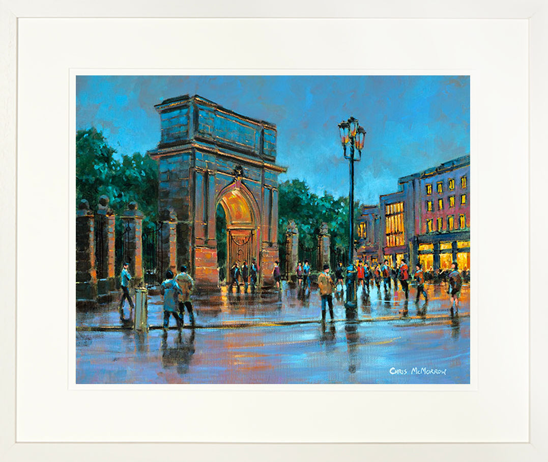 THE ARCH , Stephens Green - FRAMED print