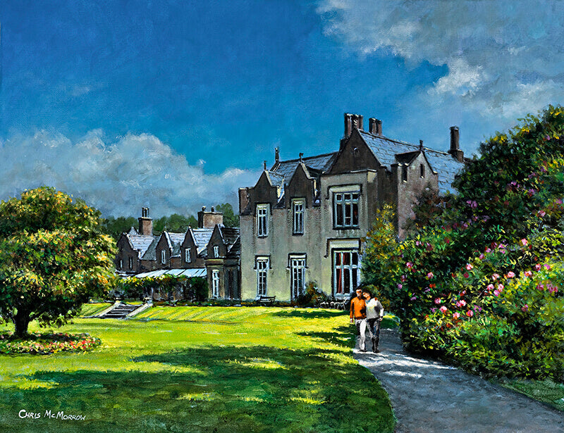 Painting of Manor House, Kilbride, Blessington, Wicklow