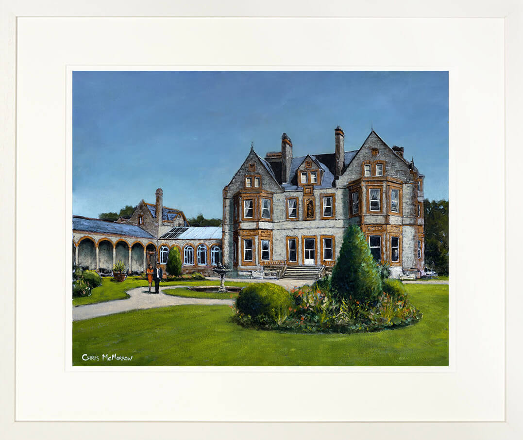 Framed print of Castle Leslie, Monaghan