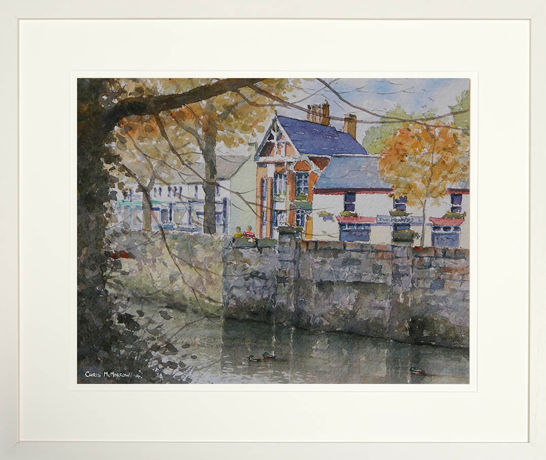 Framed print of Kenny's Pub Lucan Dublin