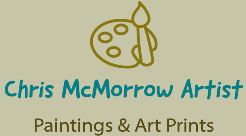 logo for chris mcmorrow artist website