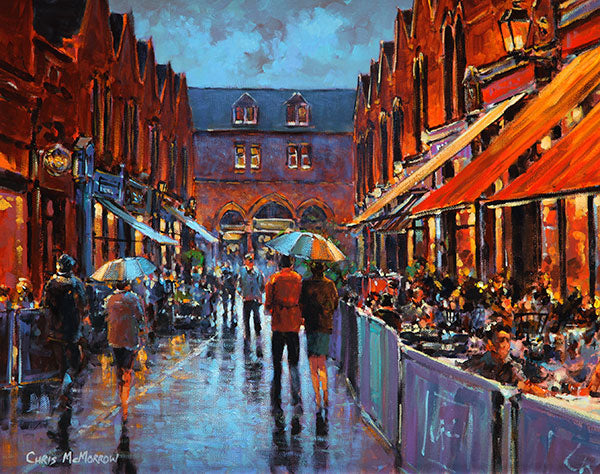 A painting of Castlemarket, Dublin