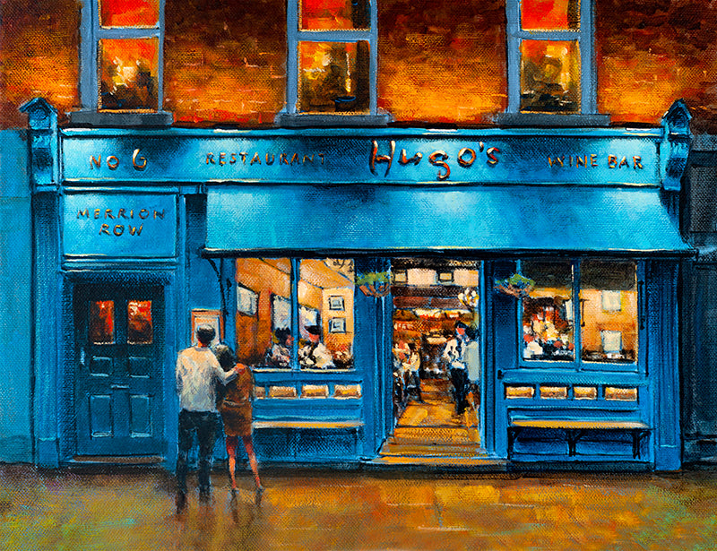 Hugo's Restaurant, on Merrion Row, Dublin city centre