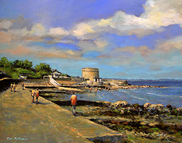Painting of Seapoint, Co Dublin